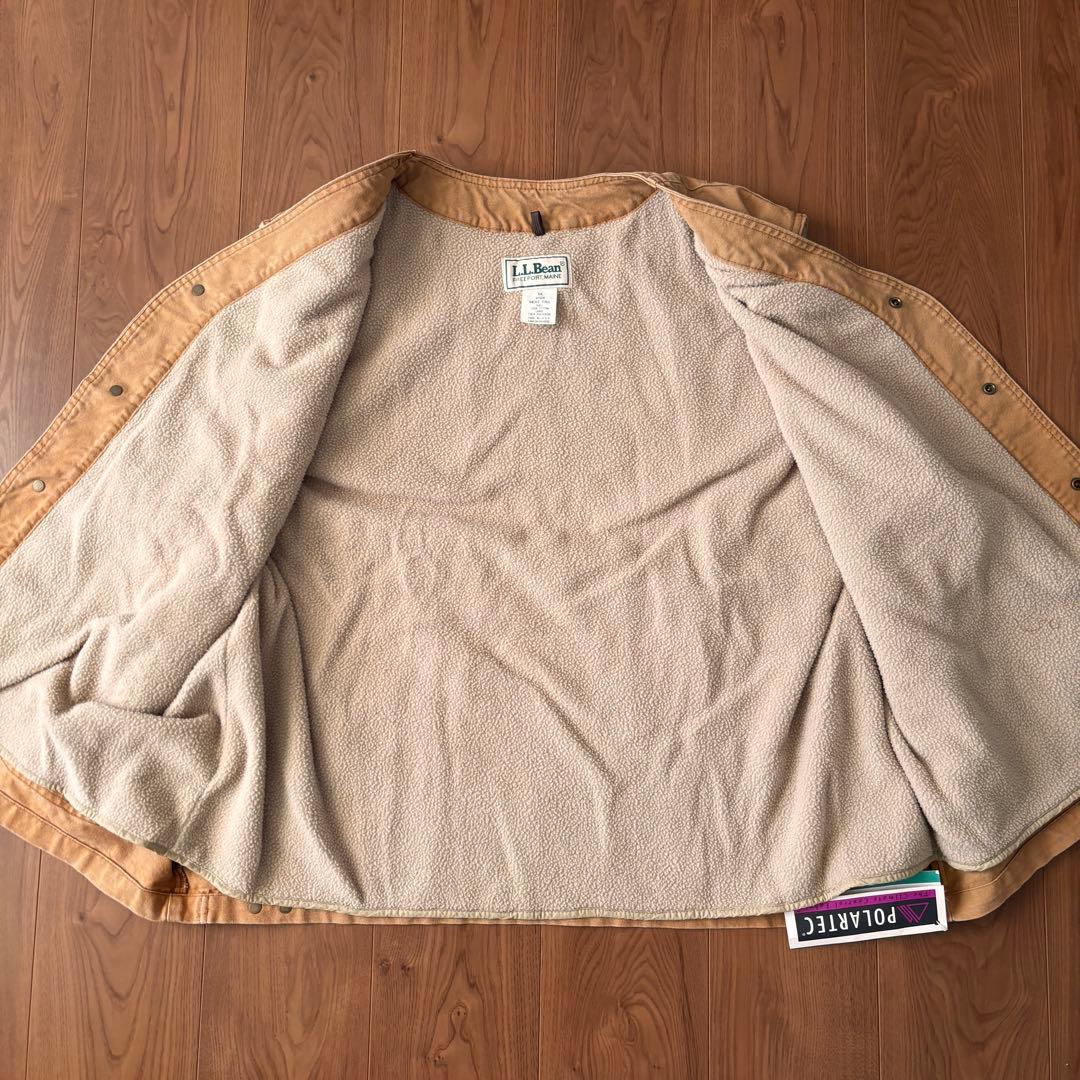 デッド ◎ L.L.BEAN 内ボア ダック ベスト USA製 XXL TALL