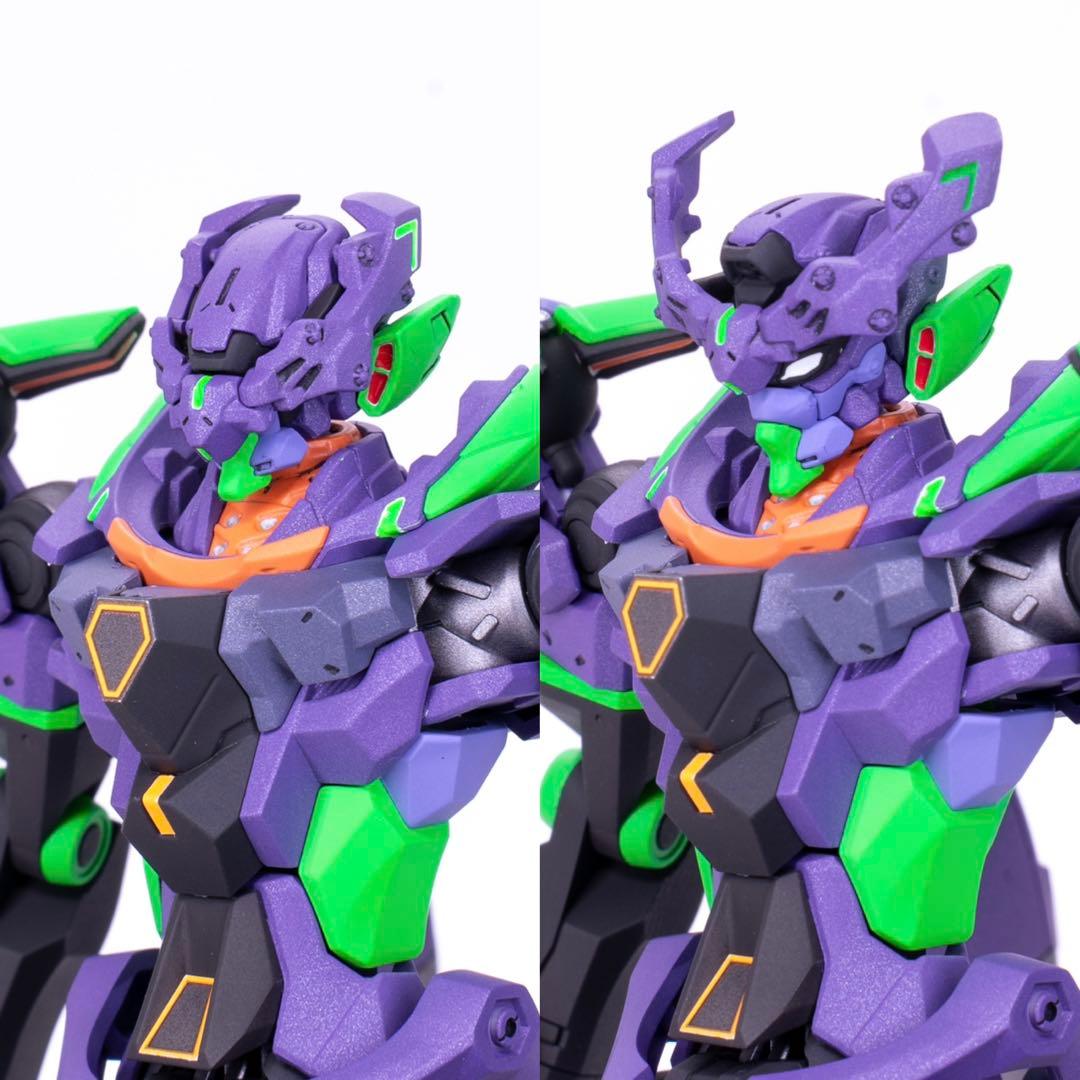 HG GQuuuuuuX ジークアクス エヴァンゲリオン初号機カラー - メルカリ