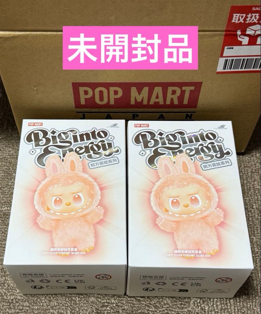 THE MONSTERS Big into Energyラブブ 2箱 POP MART（ポップマート） 【正規品保証・即発送】 THE MONSTERS Big