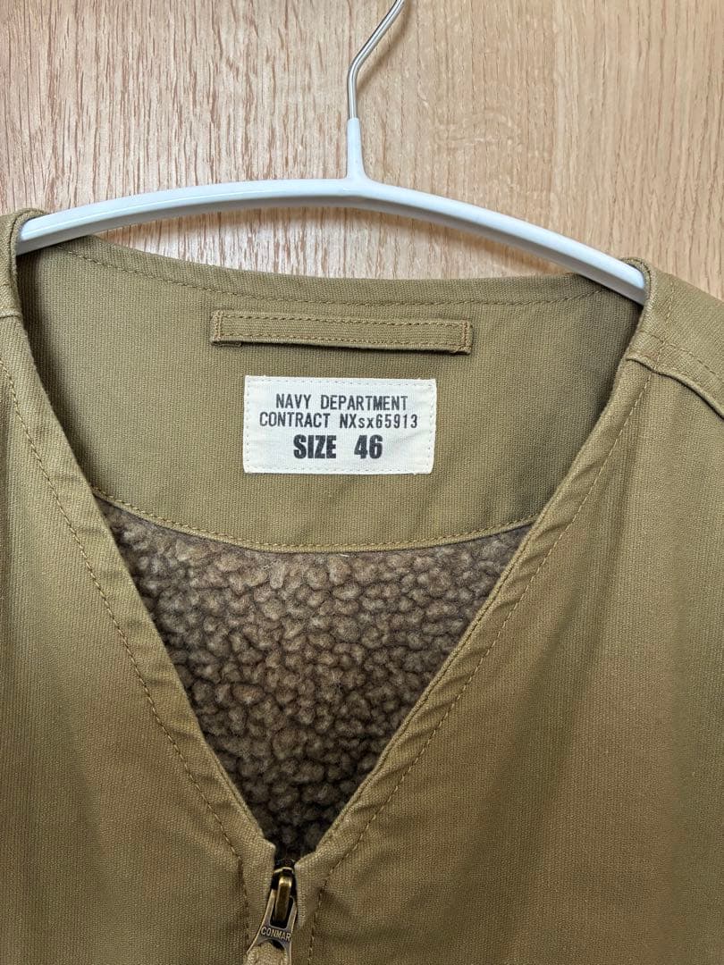 WAIPER.inc U.S.NAVY N-1 デッキベスト4日22時まで値下げ