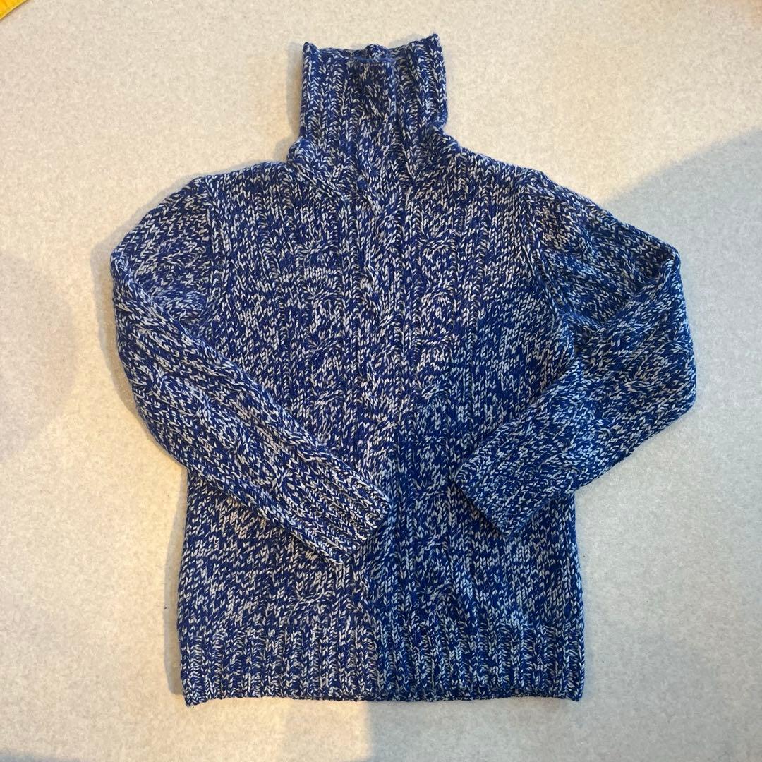 tomi3専用 TOMORROW LAND カシミア ローゲージタートルニット - メルカリ