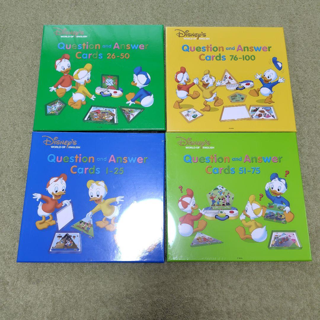 DWEディズニー Question andAnswer Cards 1-100 - メルカリ