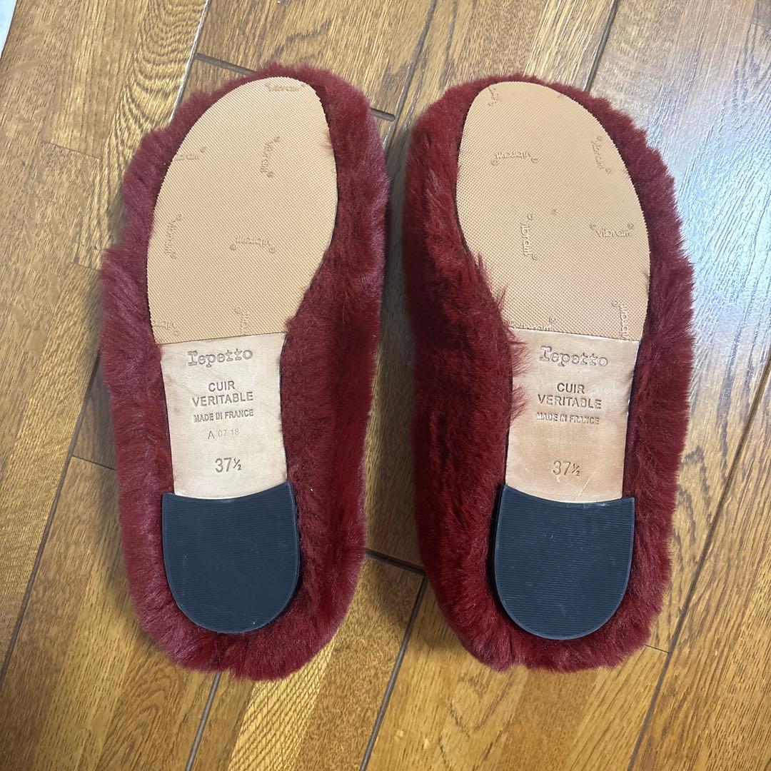 専用※【未使用】レペット ファー バレエシューズ 37.5 - メルカリ