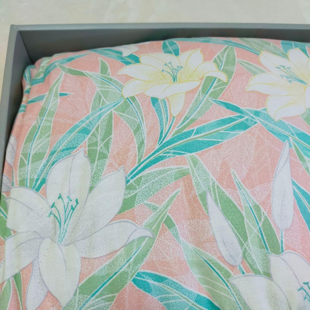 未使用品　日本製　中綿シルク100%　0.8kg　真綿布団　肌掛け布団