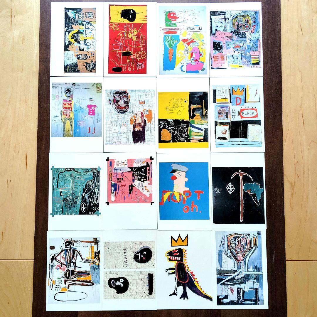 バスキア ポストカード 16枚セット 日本初のバスキア展 1997年 渋谷