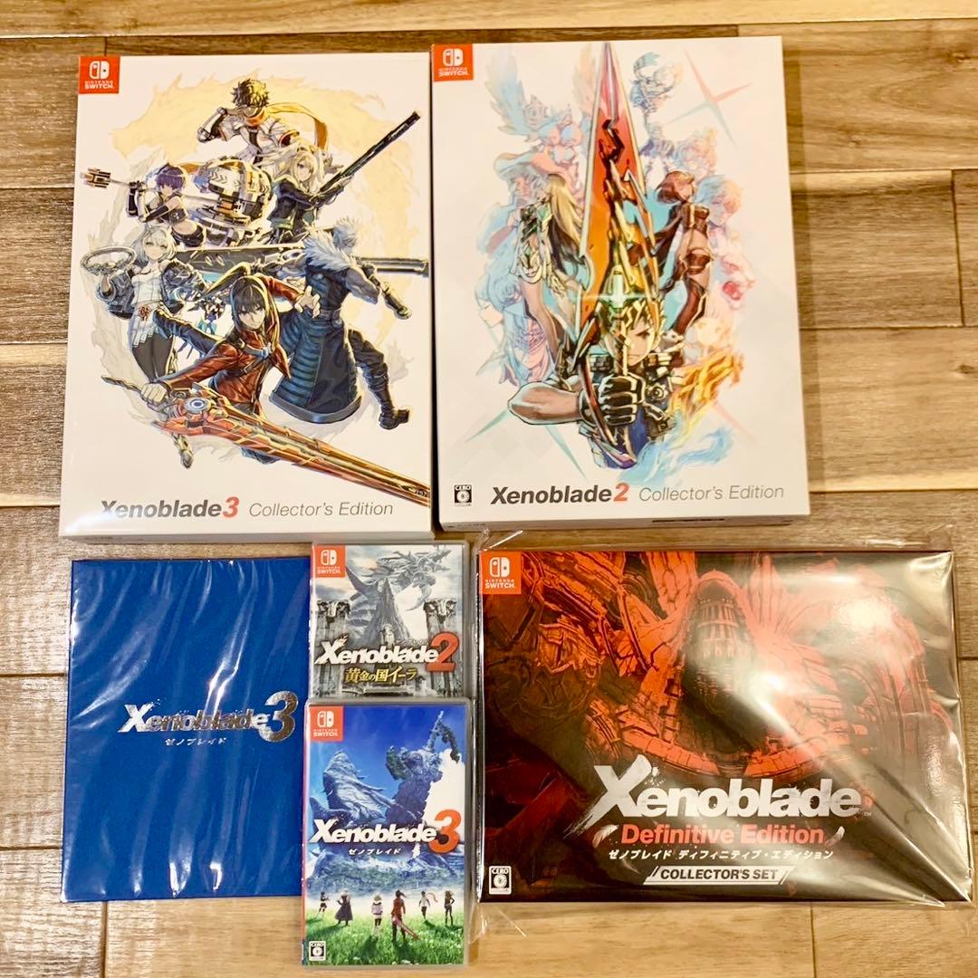 ゼノブレイド コレクターズエディション 2・3・DE まとめ売り豪華セット限定版 Amazon.co.jp: Xenoblade2 Collector's Edition (ゼノブレイド2