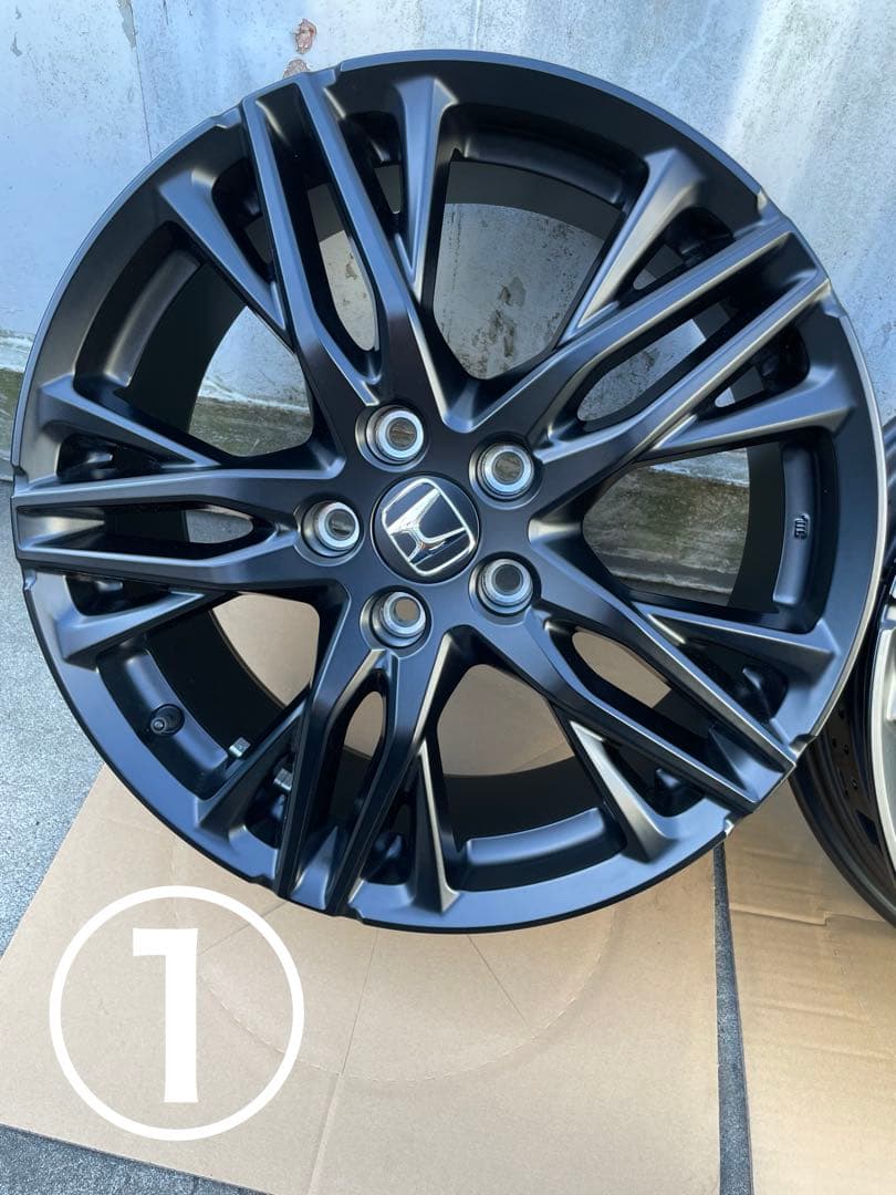 yossy様 専用 オデッセイ 18インチ ブラックスポークホイール 4個