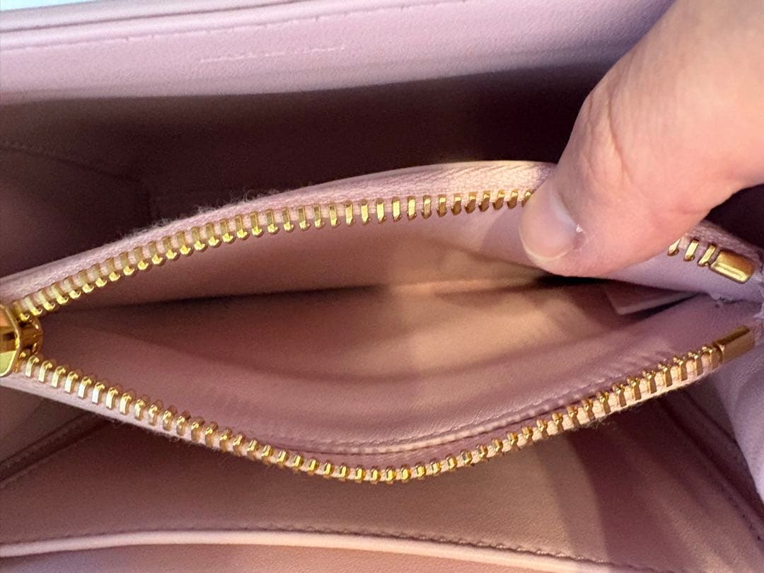 美品】CELINE セリーヌ セーズ ミニ16 パステル ピンク ショルダー