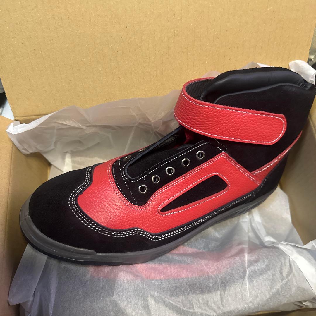 ZR-21BR 安全靴 26.5cm 黒/赤