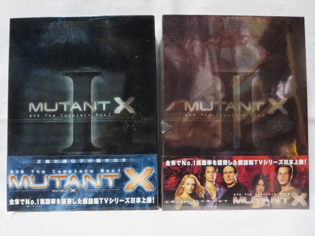 セル版/美品/6点】ミュータントX:シーズン1~3:コンプリートDVD-BOX
