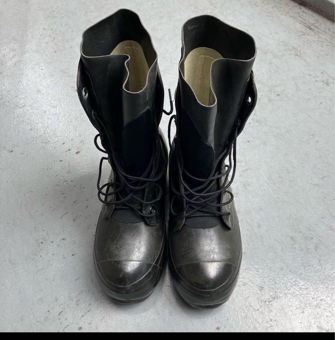 US NAVY ミッキーマウスブーツ バニーブーツ 米軍 アメリカ軍 - メルカリ