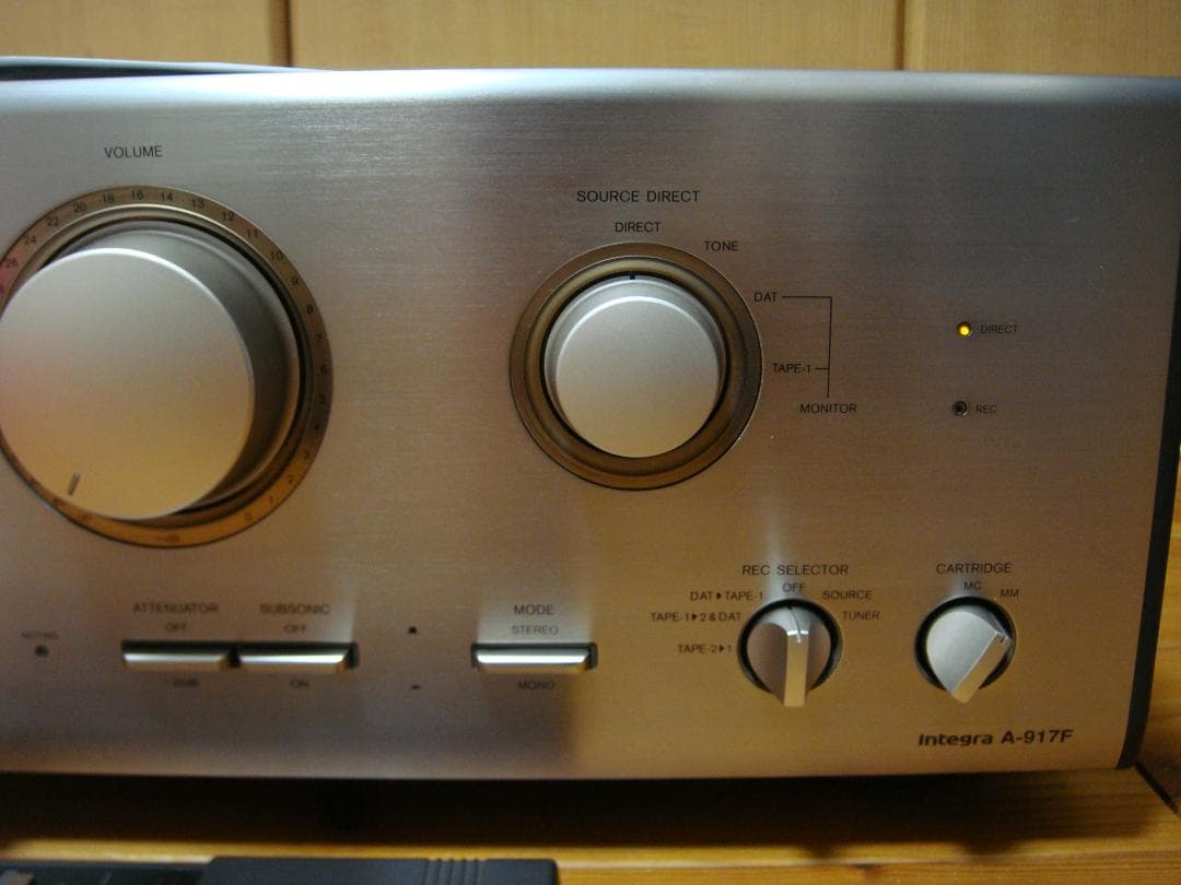 整備済 美品ONKYO オンキョー Integra A-917F リモコン取説付 - メルカリ