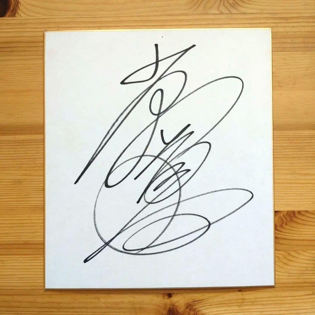 プロレスラー】サイン色紙/直筆サイン/4枚セット - メルカリ