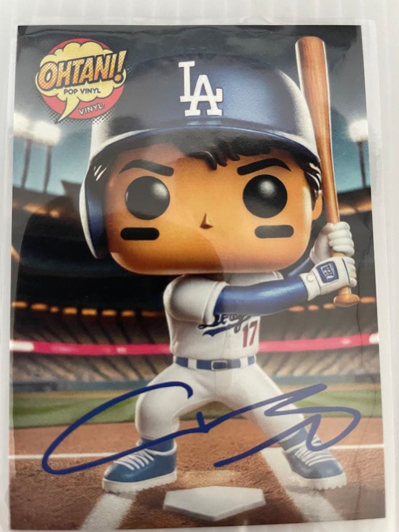 大谷翔平 Funko Pop 2パック プリントサイン入りカード付き - メルカリ