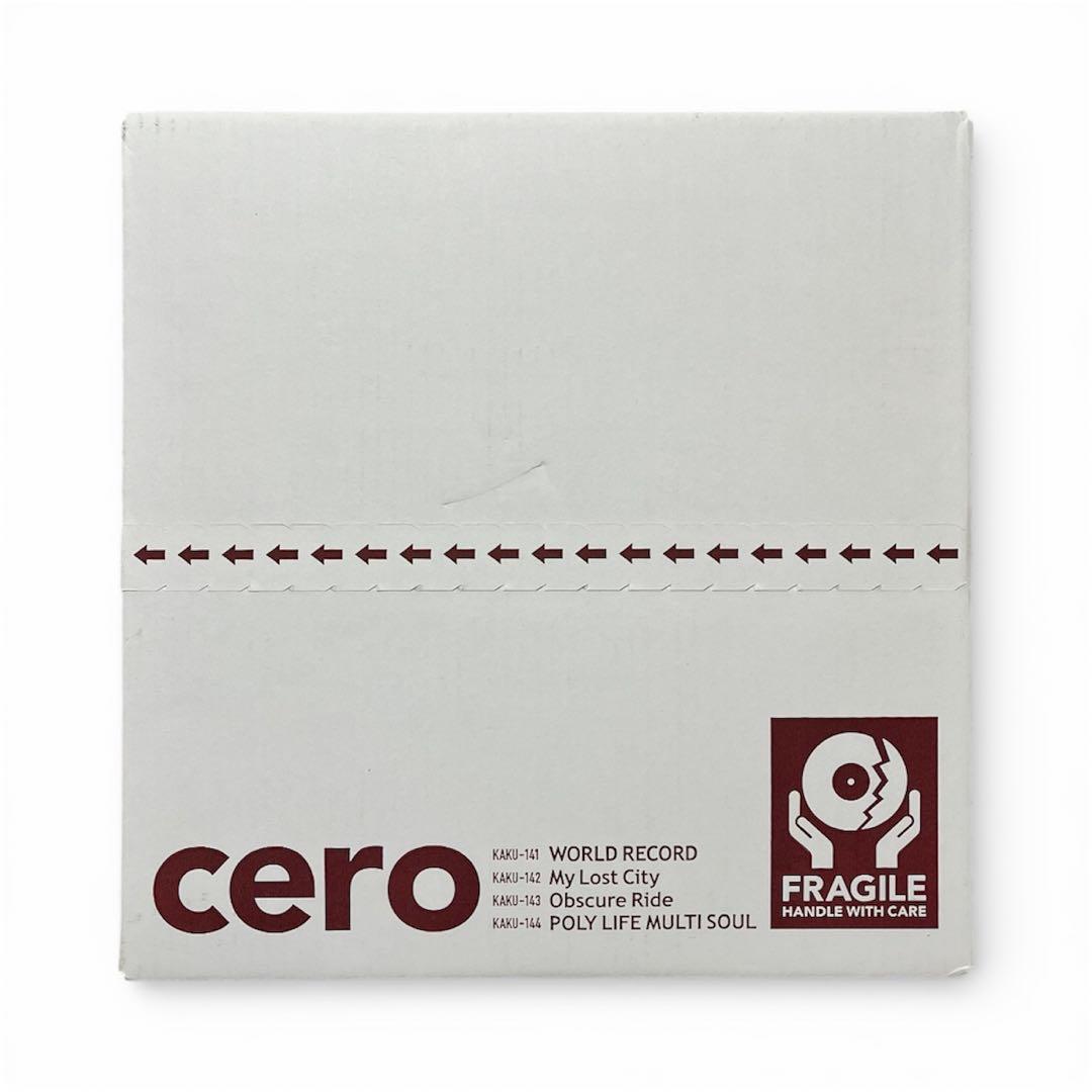 cero サイン入り LP BOX 4枚組 Obscure Ride他 - メルカリ