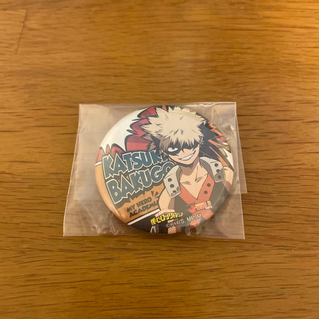 僕のヒーローアカデミア J-WORLD 爆豪勝己 缶バッジ - メルカリ