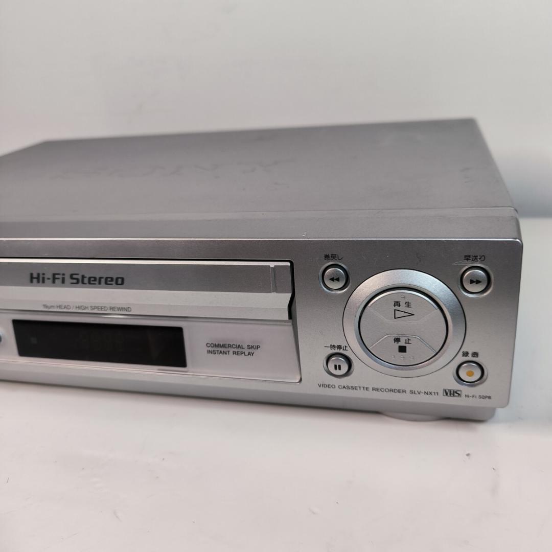 SONY VHSビデオデッキ SLV-NX11 コンパクトサイズ - メルカリ