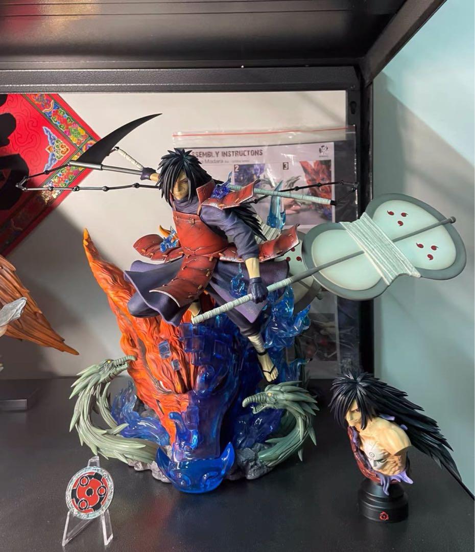 NARUTO ナルト うちはマダラ 1/7 ガレージキット ガレキ スタチュー⑧ ナルト 疾風伝 うちはマダラ ガレージキット フィギュア 1/8スケールの