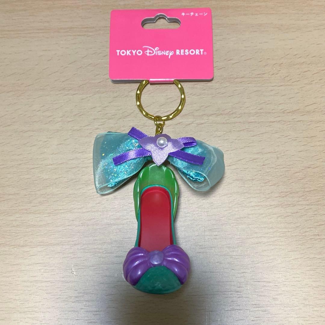 ディズニーリゾート アリエル 靴 シューズ キーチェーン ディズニー