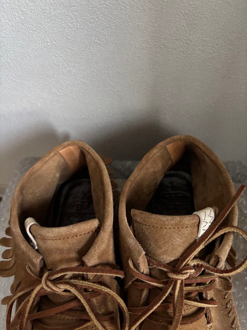 VISVIM FBT SHAMAN-FOLK ビズビム モカシン 茶 28|mercariメルカリ官方