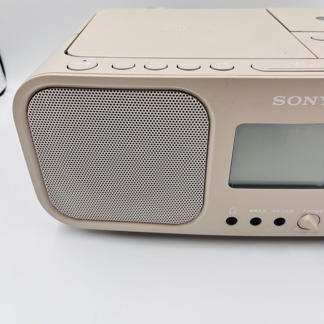 SONY ラジカセ CDプレーヤー ベージュCFD-S401