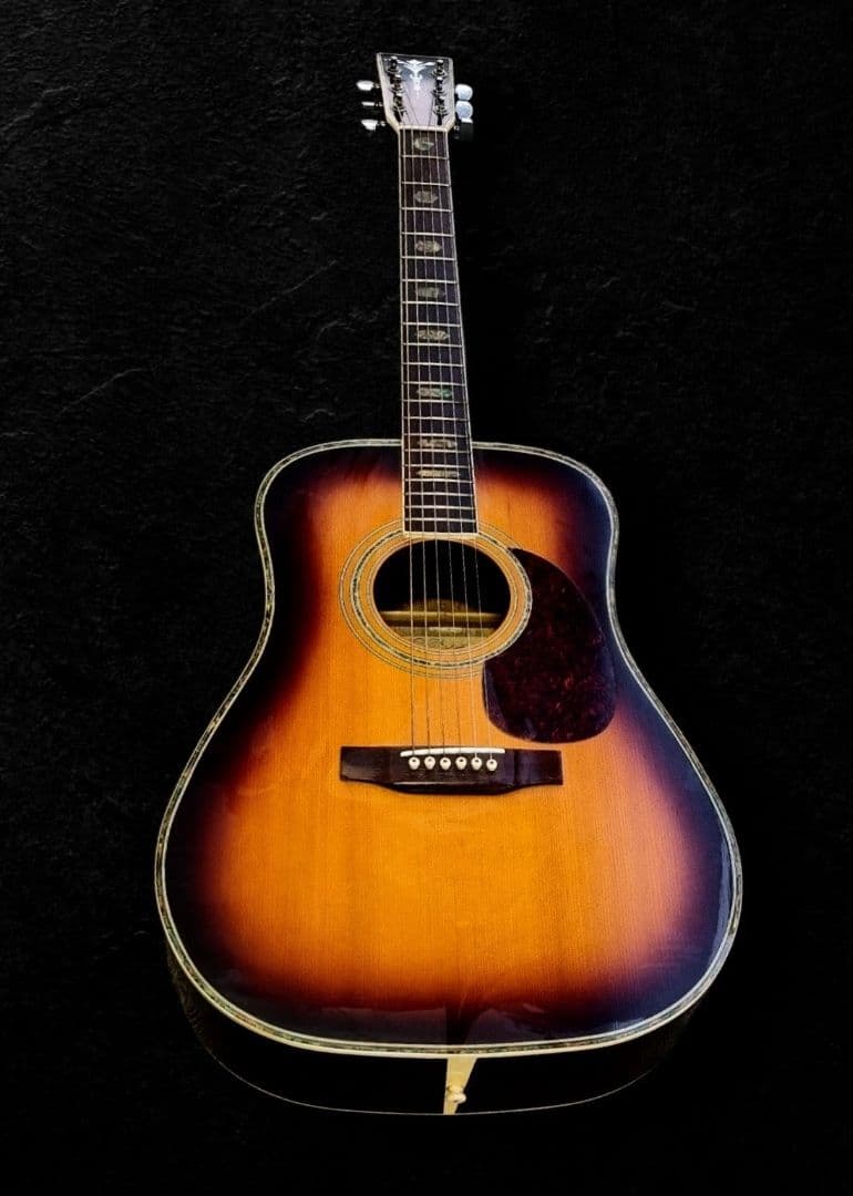 AriaアリアADW-300BSトーチインレイアコースティックギター - メルカリ