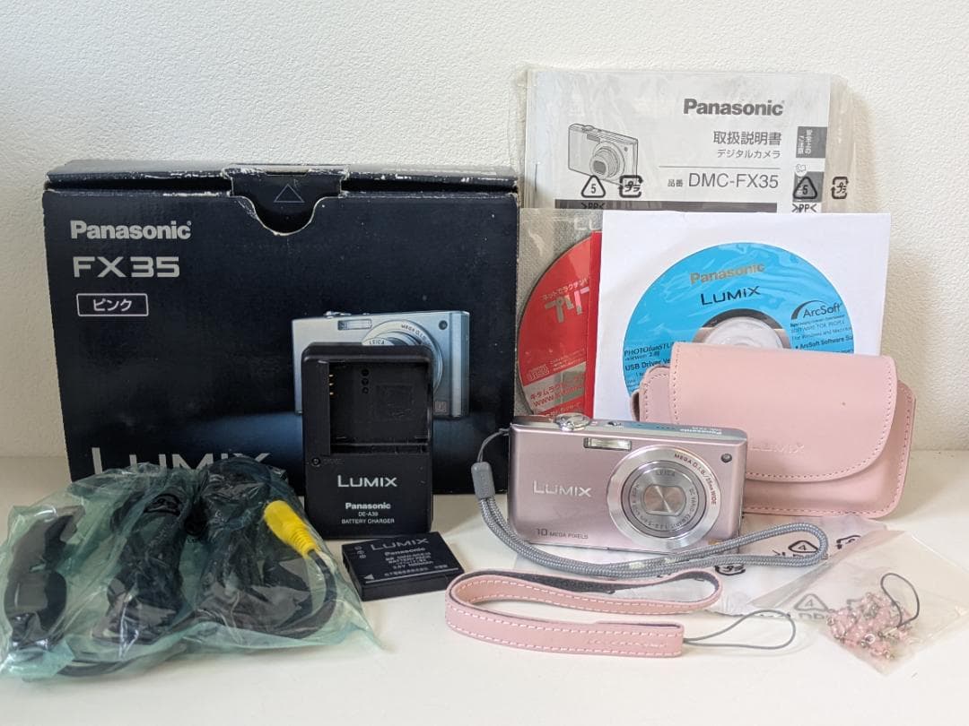 Panasonic LUMIX DMC-FX35 ピンク 10メガピクセル - メルカリ