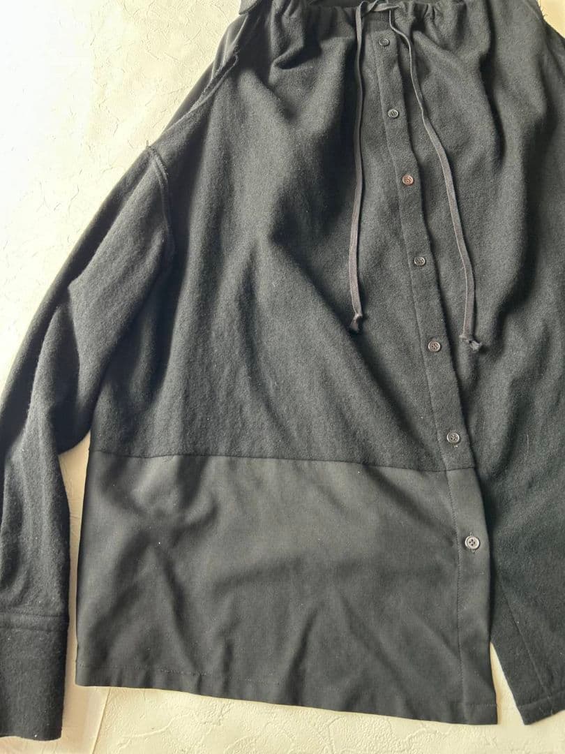 REGULATION Yohji Yamamoto フード付 シャツジャケット - メルカリ