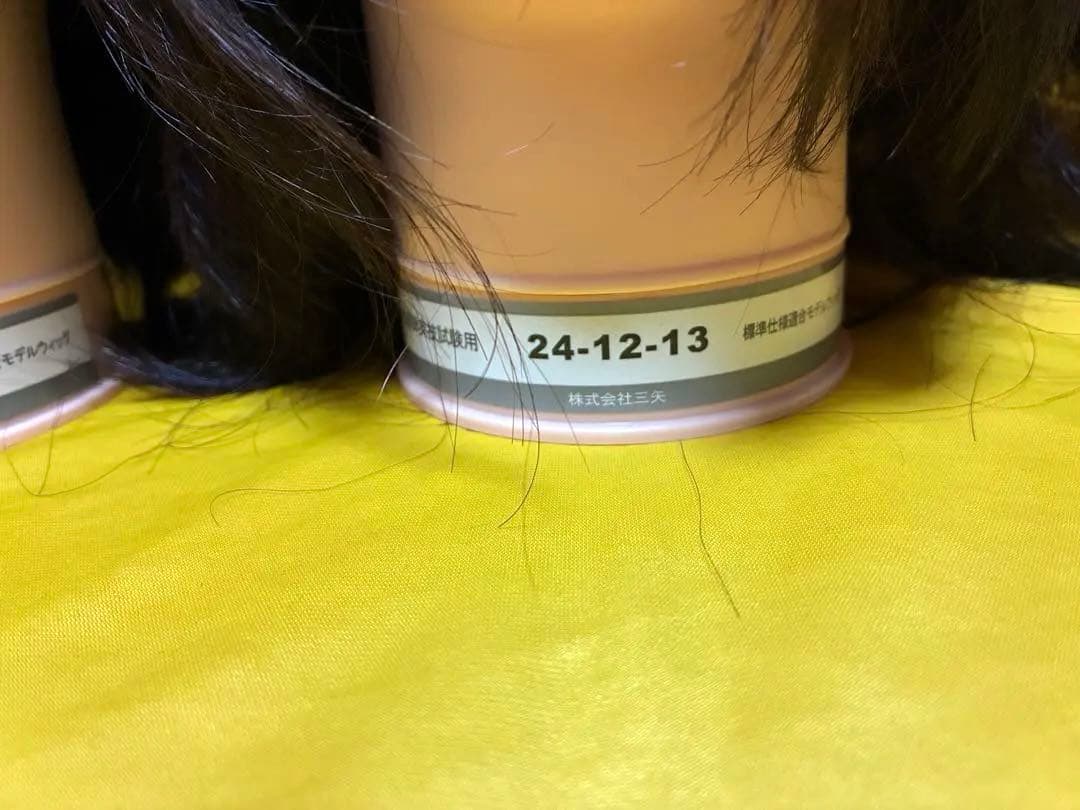 美容師国家試験実技課題試験用ウィッグ☆東京チャーム☆No.24-12-13×3