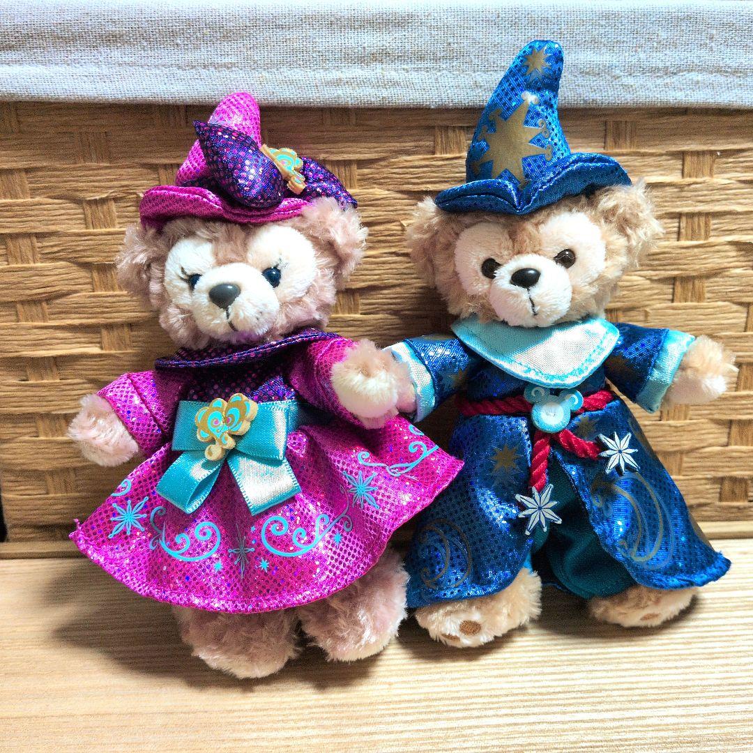 ダッフィー＆シェリーメイぬいバ2体セット ディズニーシー 10周年