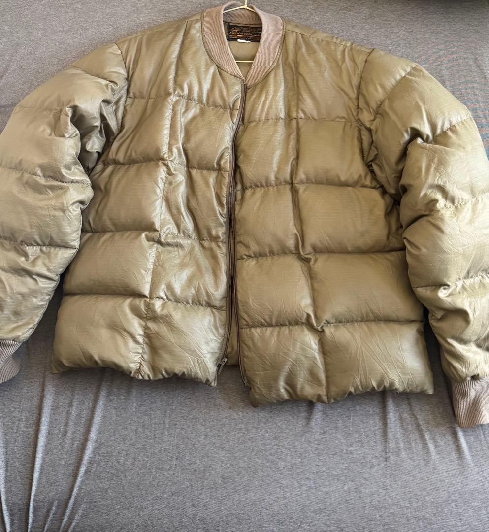 Eddie Bauer ダウンジャケット黒タグ 古着 80～90年代 エディーバウアー Eddie Bauer 黒タグ グースダウン
