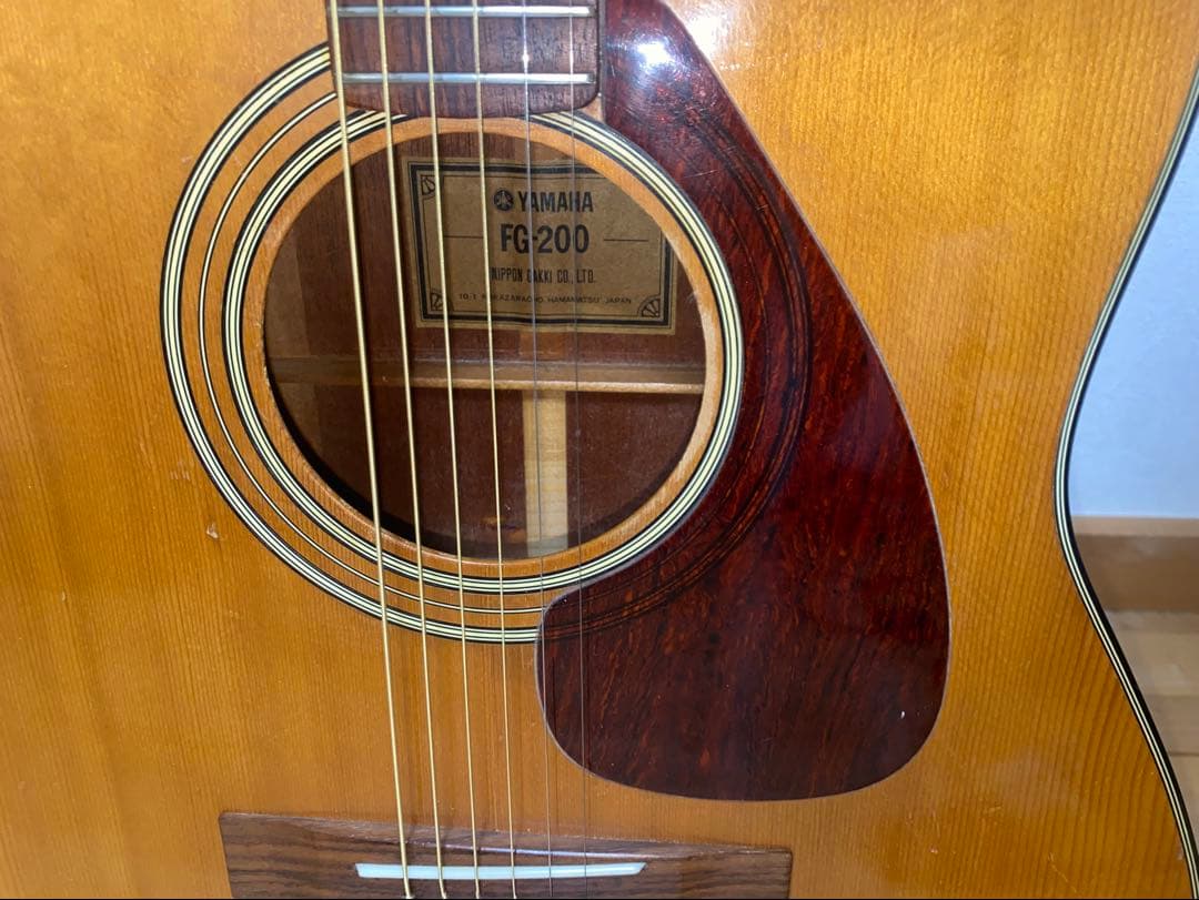 ひびき様専用！YAMAHA FG200グリーンラベル 調整済み新品弦 激鳴り
