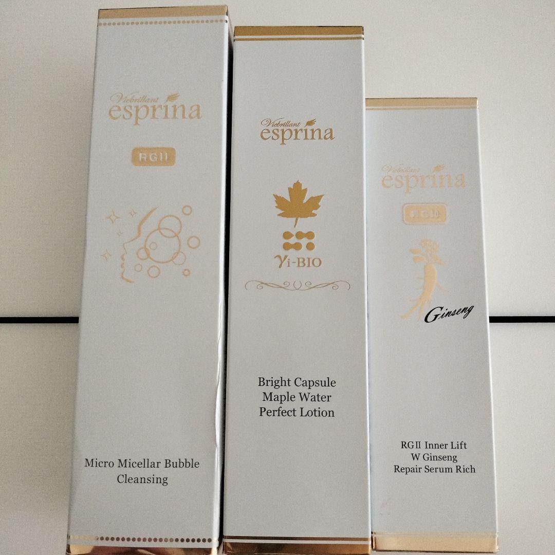 ヴィブリアンエスプリーナ洗顔料、化粧水、美容液 3点セット 楽天市場】ヴィブリアン エスプリーナ RGII 濃密炭酸 マイクロミセラー