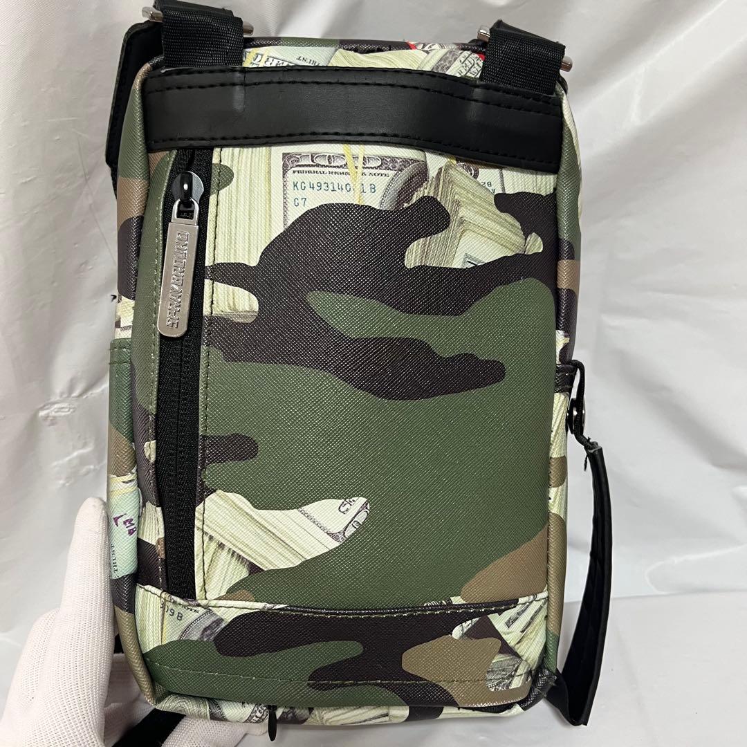 spray ground スプレイグラウンド ショルダーバッグ カモフラージュ柄