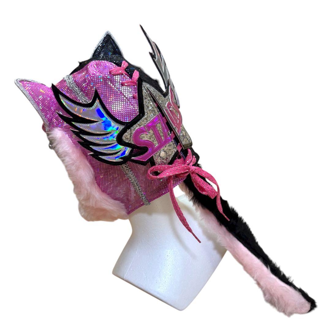 鬼レア❗️STARDOM ☆ 岩谷麻優 着用 ☆ 鹿島沙希 マスク 女子プロレス