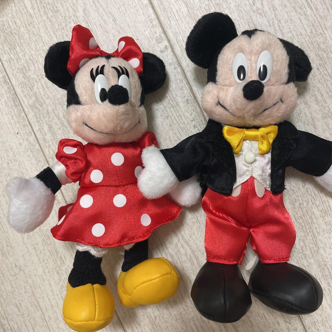 ディズニー ミッキー ミニー レトロ ぬいぐるみ セット - メルカリ