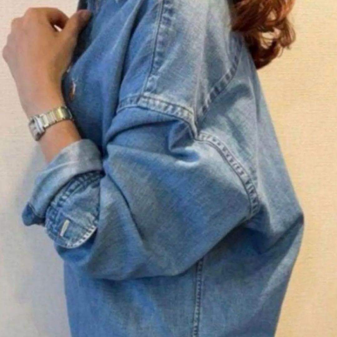 極美品✨ポロラルフローレン即完売 ダンガリーシャツ マルチポニー