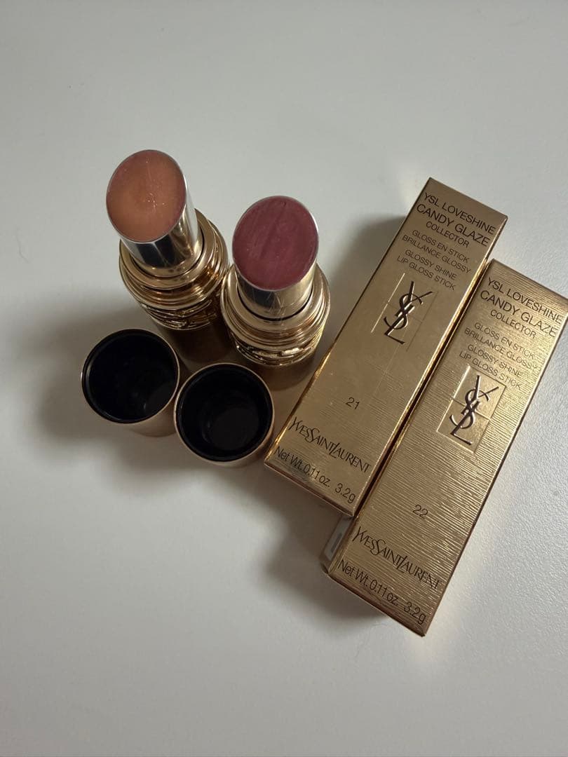限定色】YSLノエル 2025 ラブシャイン キャンディグレーズ21.22
