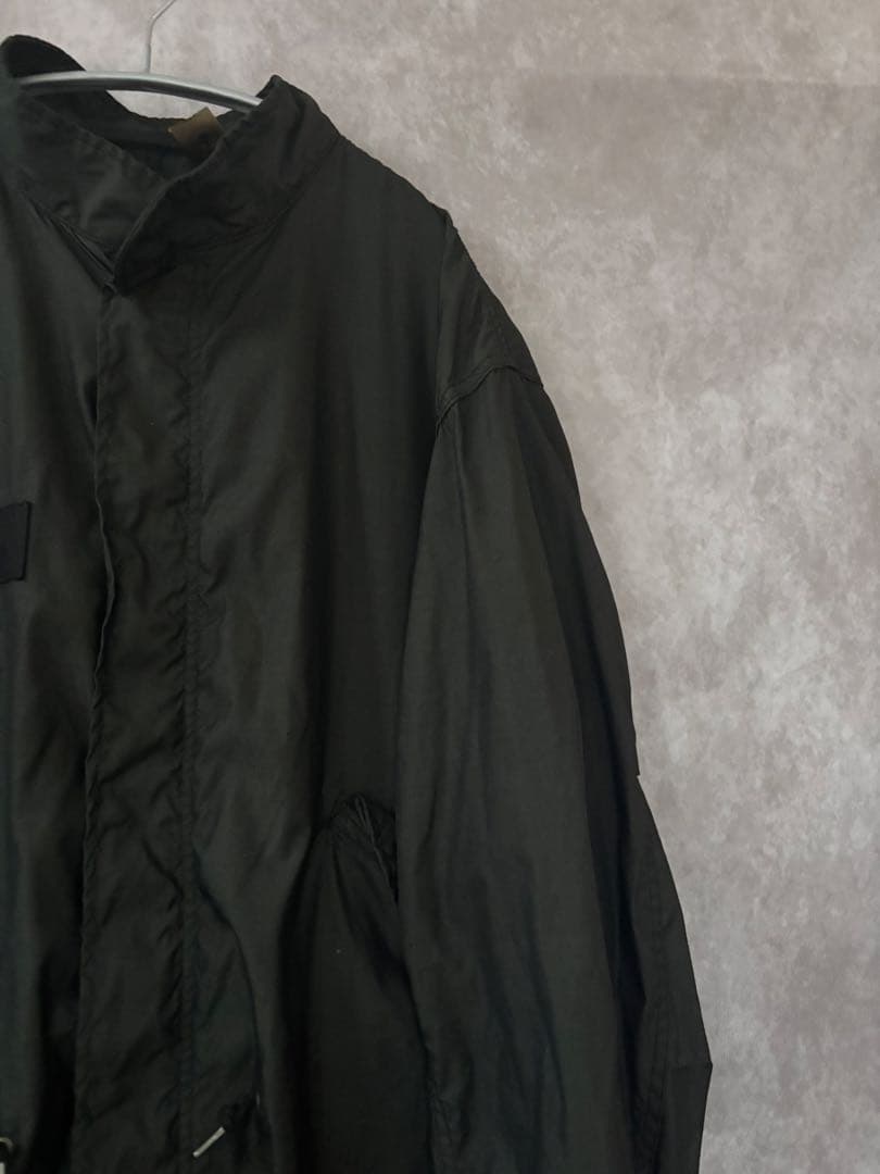 80s U.S.ARMY M-65 fishtail parka 黒染め M65