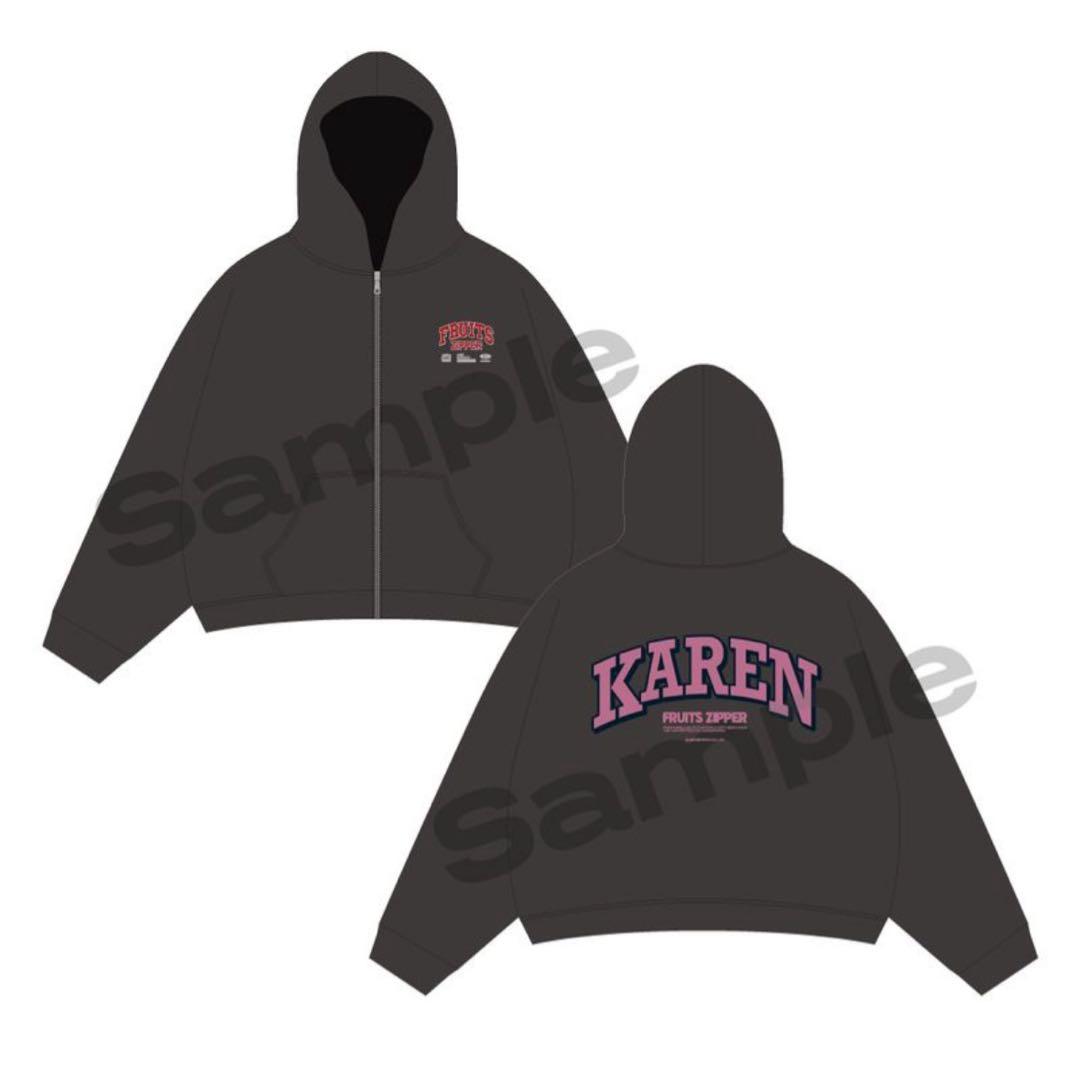 FRUITSZIPPER OSHI API ZIP-up hoodie松本かれん 新着