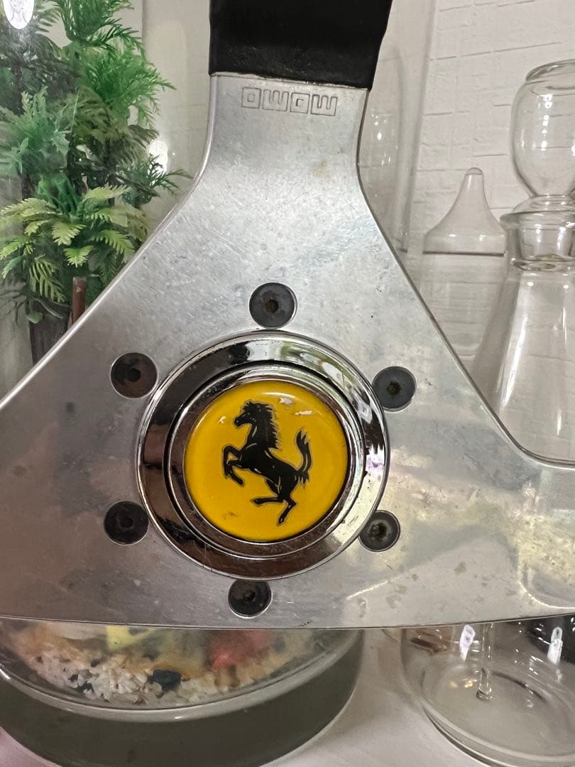 希少品！激安送料込‼️ フェラーリ ステアリング 跳ね馬マーク