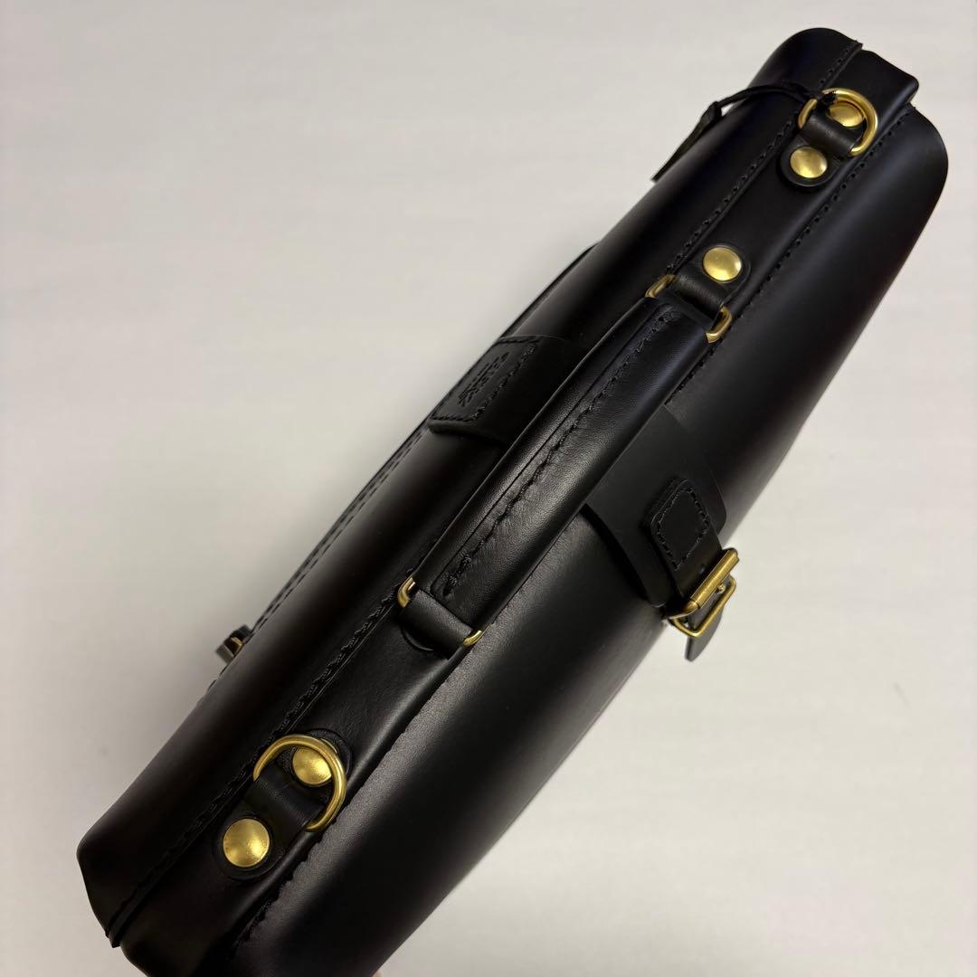 〝HERZ〟（ヘルツ）ソフトダレスバッグ（黒）（Mサイズ）【未使用品に近い】