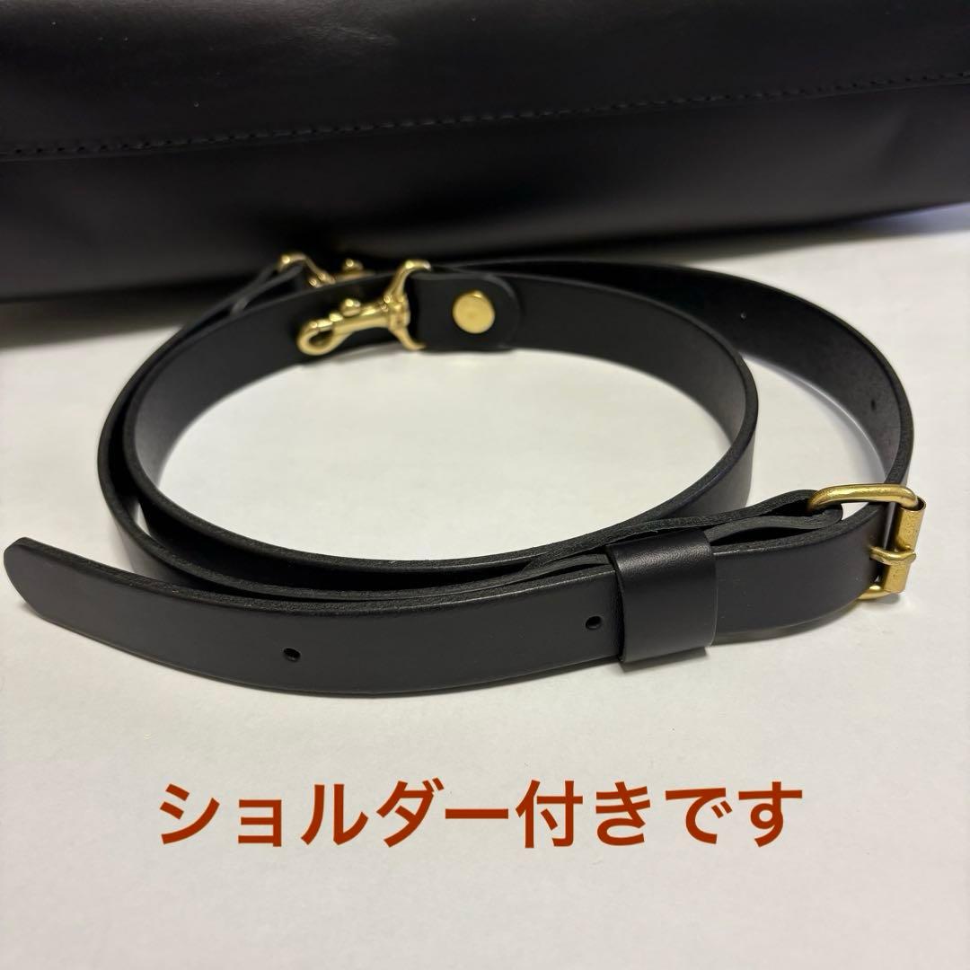 〝HERZ〟（ヘルツ）ソフトダレスバッグ（黒）（Mサイズ）【未使用品に近い】