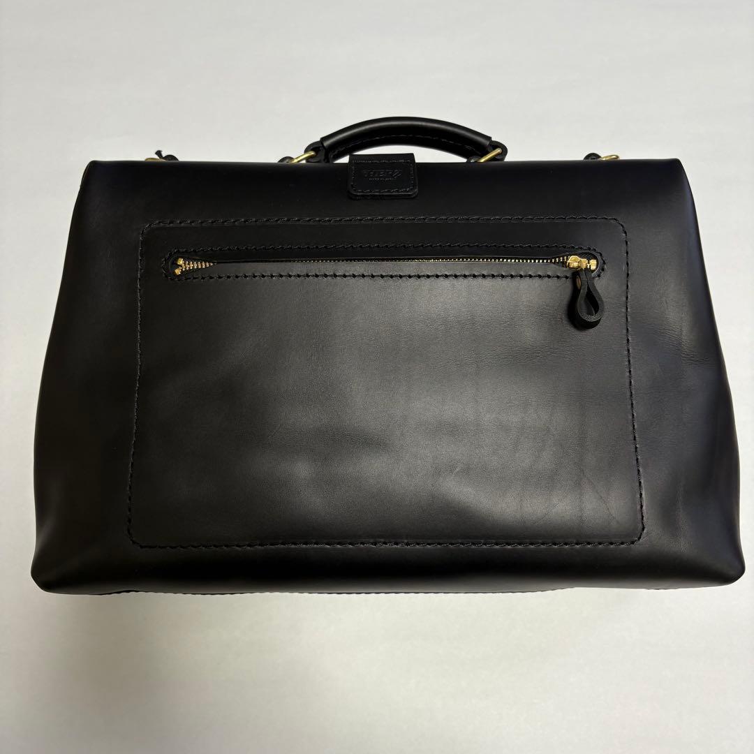 〝HERZ〟（ヘルツ）ソフトダレスバッグ（黒）（Mサイズ）【未使用品に近い】