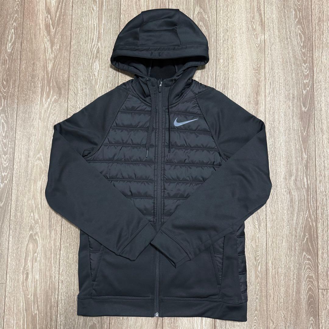 超美品 NIKE ナイキ サーマジップパーカー IO着用 kandytown M - メルカリ