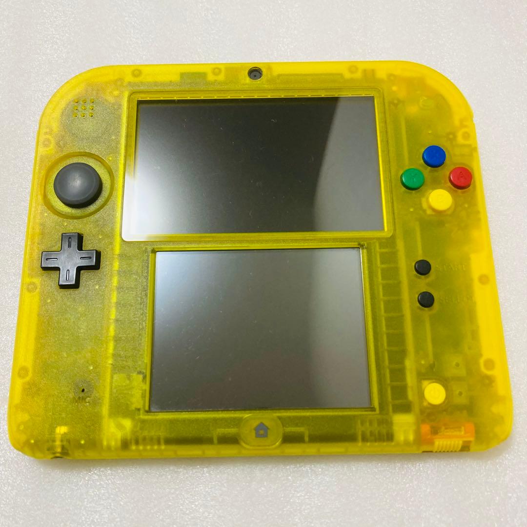限定 ニンテンドー2DS ポケットモンスター ピカチュウ 本体 クリア