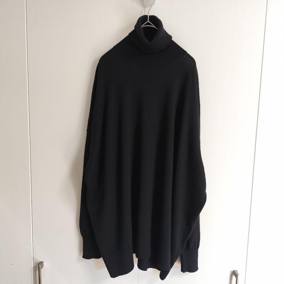 WIRROW ウィロー ウール タートルネック ニット プルオーバー ブラック twelve BLOG | WIRROW -Turtle Neck Knit Pullover- | twelve blog
