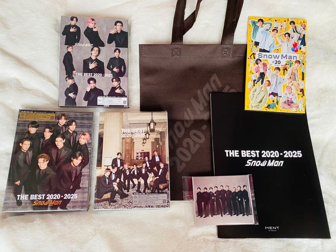  Man THE BEST 2020-2025 3形態＆FC会報付き 3形態同時購入Blu-rayセット》 THE BEST 2020 -2025 : Snow Man