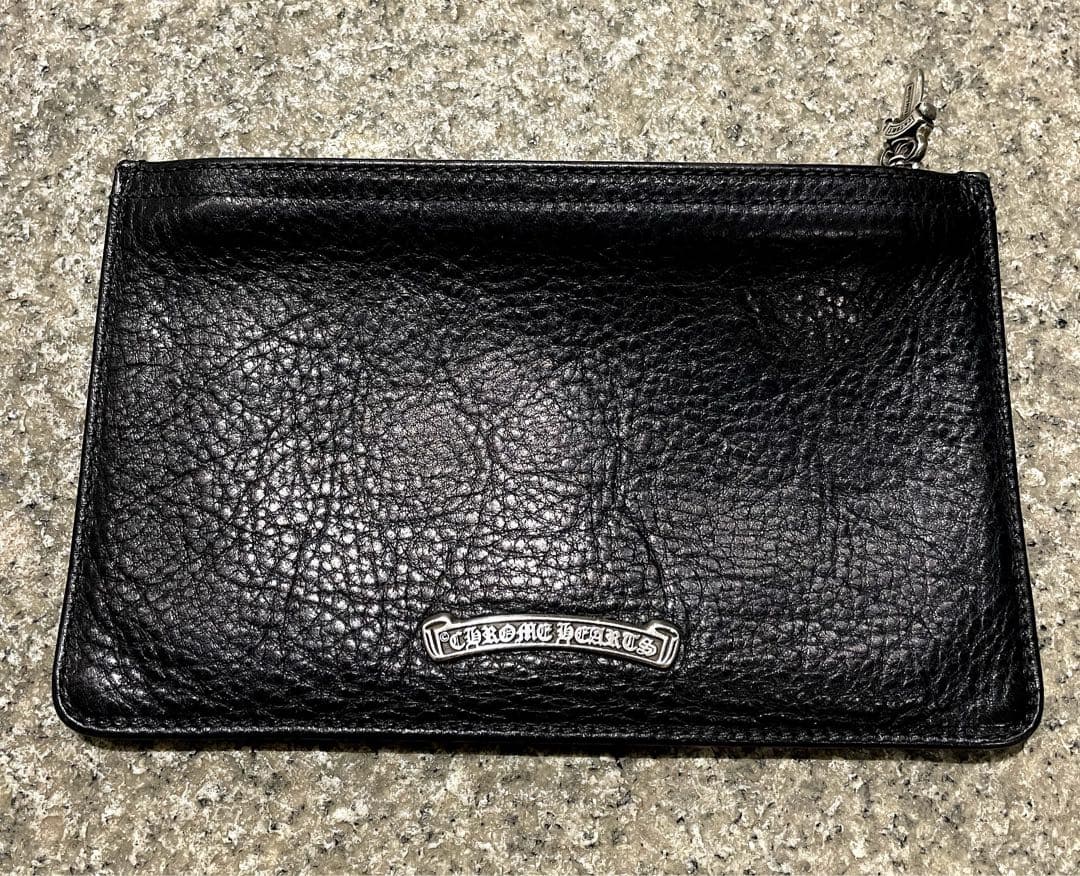 クロムハーツ レザー チェンジパース ポーチ クラッチ ダガー - メルカリ