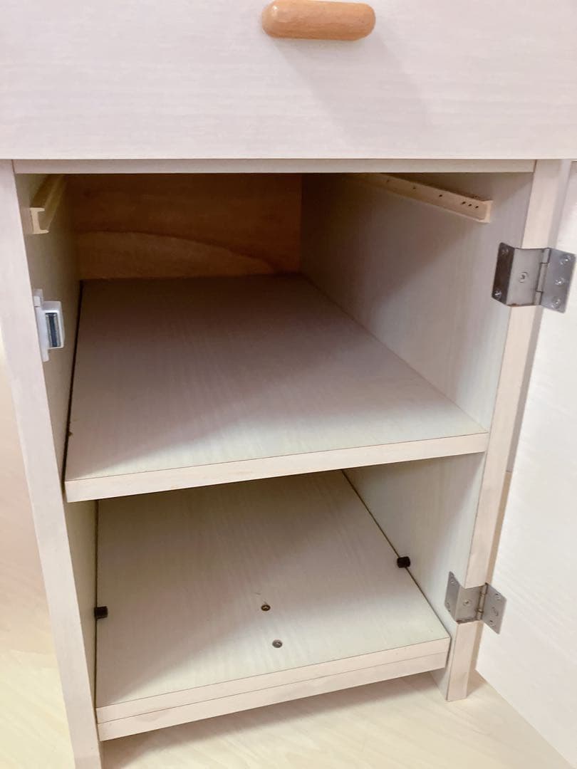 brother ブラザー バタフライテーブル 作業台 コンセント穴付き 木製